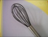 Wholesale high quality black silicone egg whisk