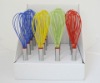 Wholesale Stainless Steel handle silicone egg whisk/beater China