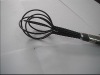 Wholesale black mini silicone egg whisk