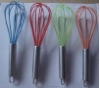 Wholesale Stainless Steel handle silicone egg whisk/beater China