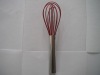 Wholesale red silicone head whisk