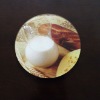 Wholesale PP paper pattern rough surface tempered glass cheese cutting board