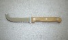 Cheese Knife in Nature Wood Handle
