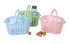 Wholesale plastic fruit holder,portable basket