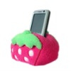 Wholesale fluffy fruit phone holder