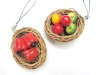 Wholesale Mini Artificial Fruit basket Phone holder