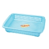 Wholesale rectangle plastic fruit basket