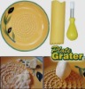 Grater Plater As Seen On TV Ceramic Plate Garlic Plater