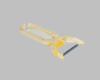 Wholesale multi-functional vegetable plastic and stainless steel grater SM9008