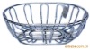 Wholesale Delicate steel wire household storage multi-function fruit basket(chrome plated)