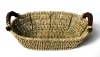 Wholesale Oval Straw Rope Woven Fruit Basket