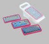 Wholesale multi-functional vegetable plastic and stainless steel grater SM9034