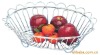 Artistic steel wire household storage multi-function fruit basket(chrome plated)