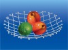 METAL BREAD OR FRUIT BASKET