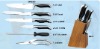 Kitchen Knife Set with Wooden Block
