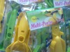stainless steel parer with plastic handle