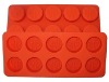 Silicone ice cube tray