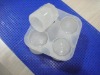 Wholesale Popular four round shape silicone ice cube tray