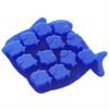 Wholesale Fish shape silicone Ice tray(CXIT-5033)