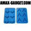 Wholesale icetray-6 X'mas Tree Silicone Ice Tray
