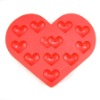 Wholesale Heart silicone ice cube tray