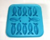 Wholesale Popular heart shape silicone ice cube tray