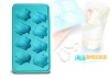Wholesale penguin silicone ice cube tray