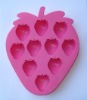 Wholesale TPR strawberry ice cubes tray promotion gift