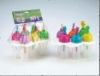 Wholesale plastic ice moud(6 pcs ice mould with elephant shape)
