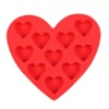 Wholesale Hearted Shape Silicone Ice Cube Tray