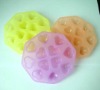 Wholesale heart shape silicone ice cube tray