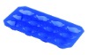Silicone ice cube tray
