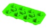 Silicone ice cube tray
