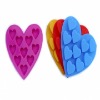 Wholesale heart shape home use silicone ice cube