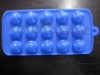 Silicone ice cube tray