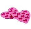 Wholesale Hearted Shape Silicone Ice Cube Tray