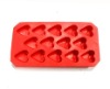 Wholesale plastic ice cube tray / TPR ice cube tray / ice box