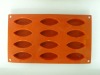 Wholesale 12 pcs silicone ice cube tray