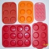 Wholesale various colors round shape silicone ice cube