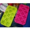 Wholesale plastic ice cube tray / TPR ice cube tray / ice box