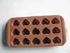 Non-stick silicon bakeware mould