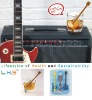 Wholesale Promotion guitar silicone ice cube mold