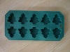 Wholesale Silicone Christmas tree ice cube tray/ice tray/tpr ice cube tray