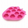 Wholesale plastic ice cube tray / TPR ice cube tray / ice box