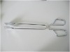 S/S Scissors tongs, Wire tongs