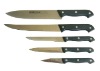 Wholesale 5 pcs Stainless Steel Kitchen Knife set in Plastic Handle