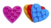 Wholesale Silicone Heart Shaped Ice Cube or Chocolate Tray