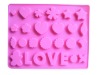 Wholesale New Style Beautiful Shape Silicone Ice Tray
