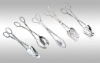 Wholesale silver utensils dinner mini tongs