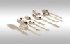 silver utensils dinner mini food tongs